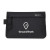 Custom Renew RPET Zippered Pouch - Black - Front