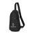 Custom Renew RPET Sling Bag - Black - Side