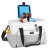 Custom Igloo Seadrift Coast Cooler - White-Grey - Top Hatch Open