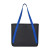 Custom Repeat Recycled Poly Tote - Royal Blue - Back