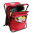 Custom 3-in-1 Seated Cooler Backpack - Red - Open