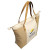 Custom Logo Bristol Canvas Tote - Zippered Top Open