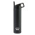 Custom MiiR Vacuum Insulated Wide Mouth Leakproof Straw Lid Bottle - 20 Oz. - Black Powder