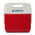 Custom Igloo Playmate Pal 7 Qt Cooler - White-Red Star (Added Fee for Full Color Imprint/Multiple Imprint Colors)