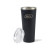 Custom CORKCICLE Tumbler - 16 Oz. - Matte Black  - Lid off