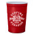The Cold One - Custom 16 oz. Steel Chill Party Cup - Red