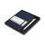 Custom Moleskine Medium Notebook and GO Pen Gift Set - Navy Blue