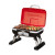 Custom Cuisinart Outdoors Petite Gourmet Portable Gas Grill - Red - In Use