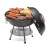 Custom Cuisinart Outdoors 14" Charcoal Grill - Black - In Use