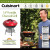 Custom Cuisinart Outdoors 14" Charcoal Grill - Red - In Box