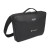 Custom MiiR Olympus 2.0 8L Messenger Bag - Black - Side View