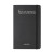 Custom Moleskine Hard Cover Large Double Layout Notebook - Black
