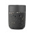 Custom W&P Porter Mug - 12 Oz. - Charcoal Terrazzo - Back View with Porter Logo