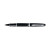 Custom Waterman Expert Rollerball - Black - Silver Trim - Side View