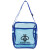 Custom Clear Cross Body Satchel - Messenger Bag - Blue