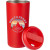 Custom Drake Eco-Friendly Vacuum Insulated Tumbler 16 oz - Red with Lid Off