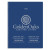 Logo Imprinted Large 9 x 11 inch Monthly Planner Matte blue