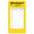 Promotional Easel Desk Calendar with Seasonal Cover Yellow