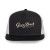 Custom Merrimack Hat Co. Knox Trucker - Black - Front