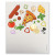 Custom Swedish Dishcloth - Pizza Stock Design