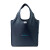 Custom RuMe Recycled Medium Tote - Navy- Added Fee for Full-Color Logo