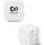 Custom Push Pop Bubble Cube Fidget Sensory Toy - White