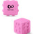 Custom Push Pop Bubble Cube Fidget Sensory Toy - Pink