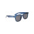 Custom Zander Recycled Frame Sunglasses - Translucent Navy with Smoke