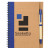 The Eco Custom Spiral Notebook & Pen - Blue