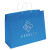 Brite Vogue Shopping Bag 16 x 12 - Foil Print - Brite Blue