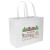 Custom Non-Woven Value Budget Tote - Sparkle Imprint - White