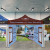 Custom 10' Square Tent With Three Full Double Sided Walls - Blank - In Use