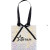 Custom Star Design Iridescent Tote Bag - Ribbon Tie Closure