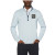 Custom Men's Clubhouse Mock Pullover - Pearl Blue