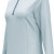 Custom Ladies' Clubhouse Mock Pullover - Pearl Blue - Side