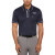 Custom Men's Earl Polo - Black Iris Blue