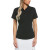 Custom Women's SS Classic Polo - Caviar Black