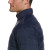 Custom Men's Puffer Jacket - Peacoat Navy - Side