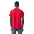 Gildan Adult Heavy Cotton T-Shirt- Red -Back side 