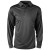 Custom Men's Contour Long Sleeve Polo Shirt - Black
