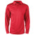 Custom Men's Contour Long Sleeve Polo Shirt - Red