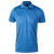 Custom Men's Eco Title Polo Shirt - Heather Royal