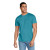 Custom Gildan Softstyle T-shirt - HEATHER GALAPAGOS BLUE 