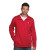 Custom All Star Pull Over Sweater - Red - On Model