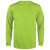 Custom Reebok Pacer Long Sleeve Performance Tee Shirt - Lime