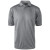 Custom Men's Reebok Tempo Polo Shirt - Heather Charcoal