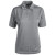 Custom Women's Reebok Tempo Polo Shirt - Heather Charcoal