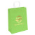 Custom Brite Jenny Shopping Bag 10 x 13 - Foil Print - Lime