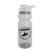 The Trainer - Custom 24 oz. Clear Sports Bottle with Drink Thru Lid - White Lid