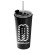 Custom The Explorer - 18 Oz. Travel Tumbler 2-in-1 Flip - Straw Hole Lid - Metallic Black